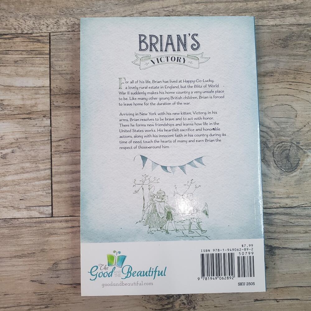 Brian's Victory, The Good and the Beautiful Home School Reader Paperback Phillip - Picture 2 of 6